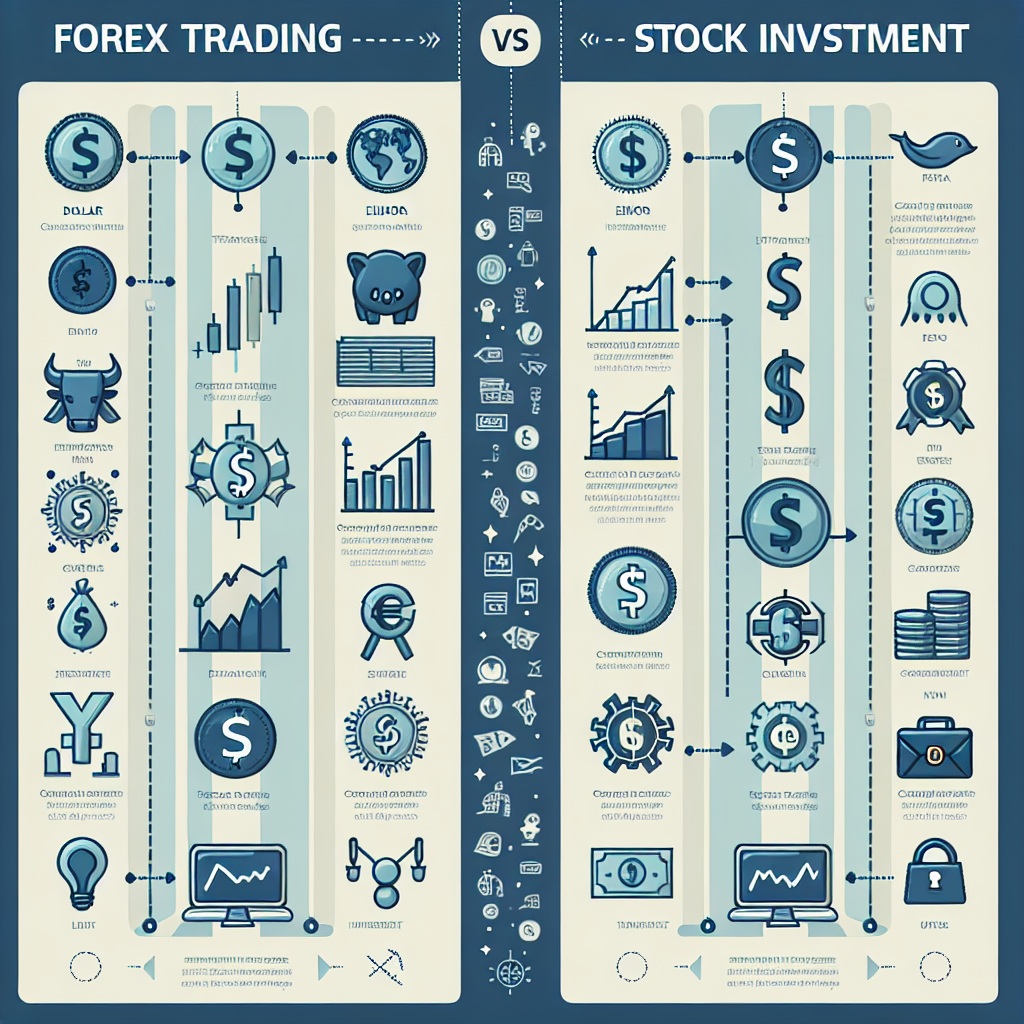 Perbedaan antara Trading Forex dan Investasi Saham